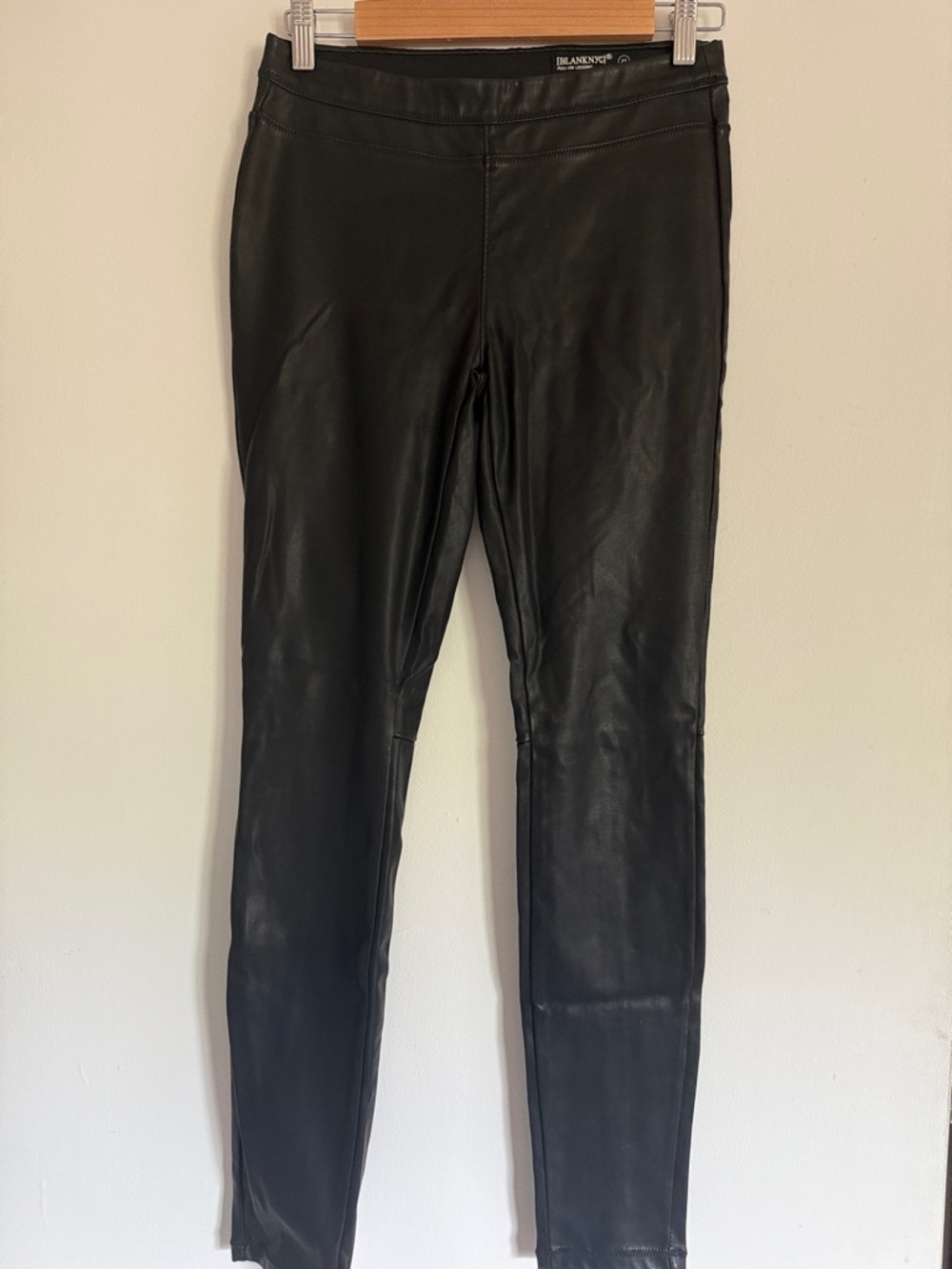 Blank NYC Black Faux Leather Leggings